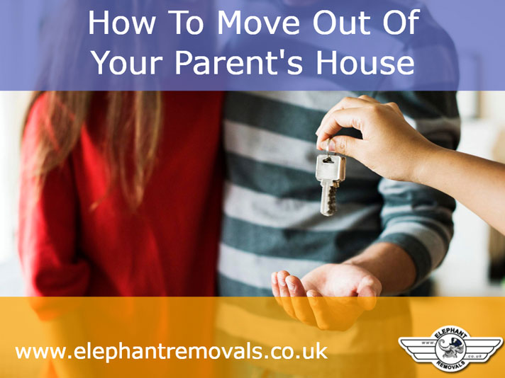 how to move out of your parents house