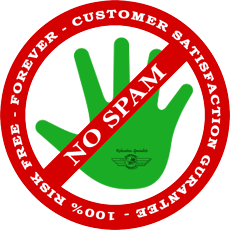 Risk Free No Spam Guarantee